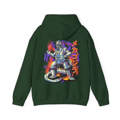 Mechagodzilla Kaiju Hoodie – 100% Cotton with Epic Back Print | Monsterverse Anime Streetwear
