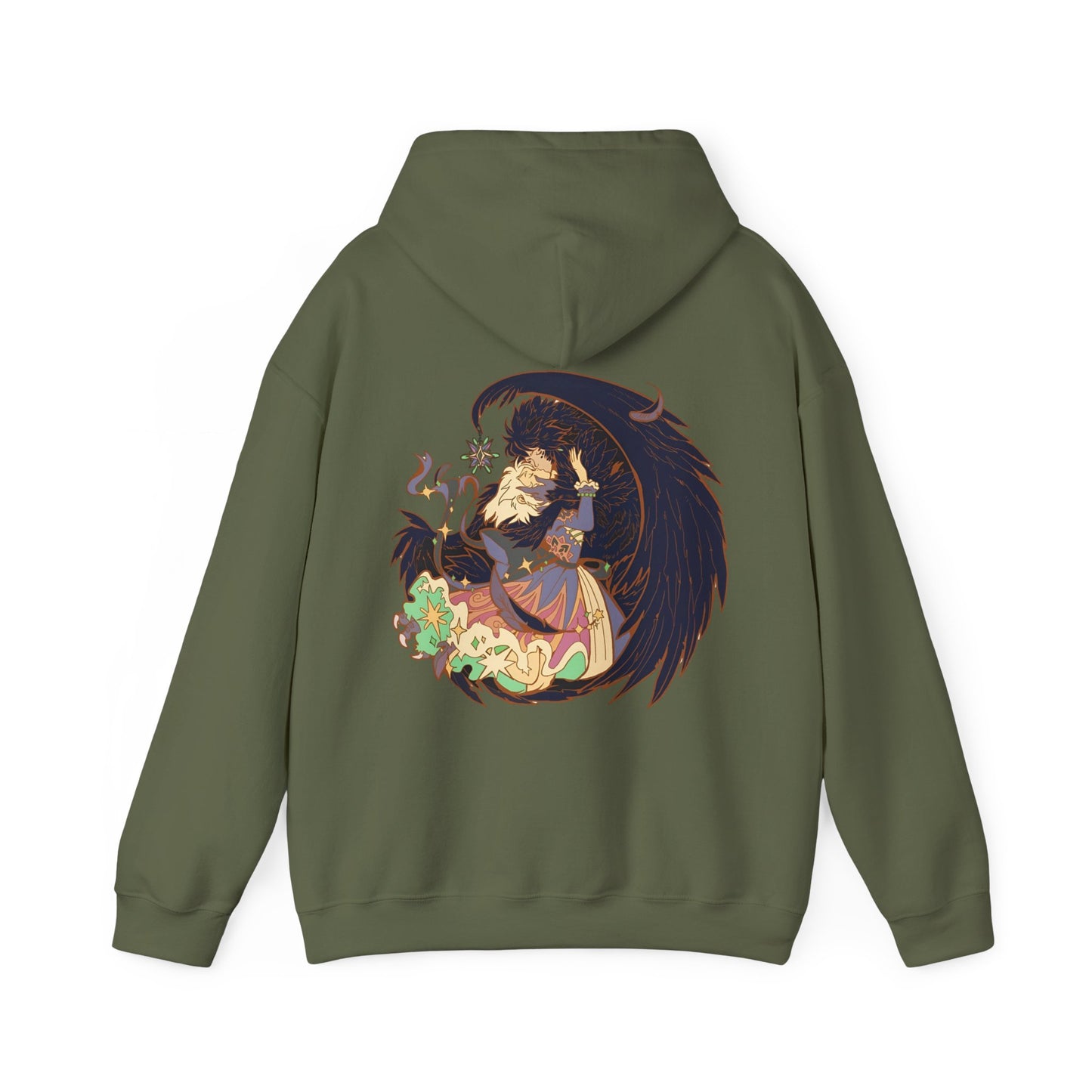 Howl’s Moving Castle Kiss Hoodie | 100% Cotton Back Print Anime Sweatshirt