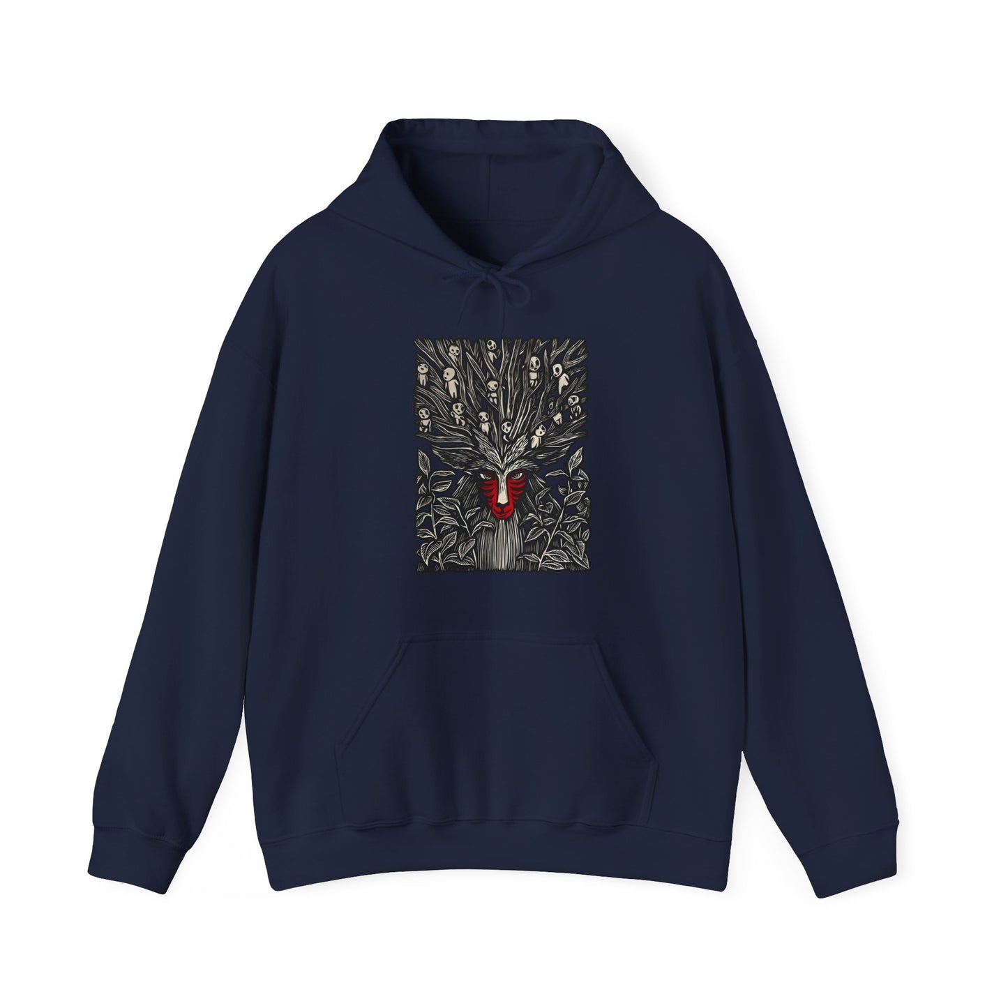 Forest Spirit Studio Ghibli Hoodie – 100% Cotton Cozy Anime Hoodie for Ghibli Fans