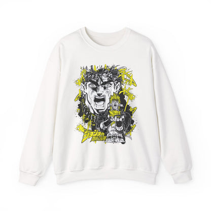 Joestar Sweatshirt – 100% Cotton JoJo’s Bizarre Adventure Pullover for Anime Fans