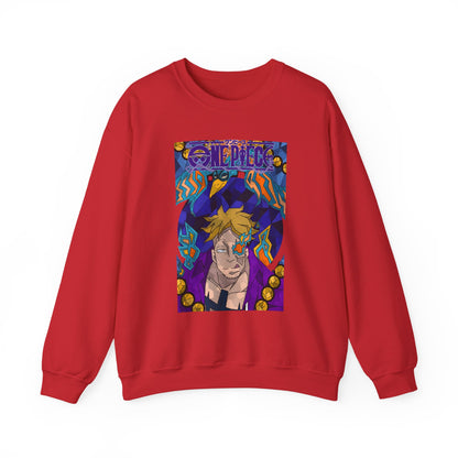Marco the Phoenix One Piece Sweatshirt – 100% Cotton Anime Pullover for Fans