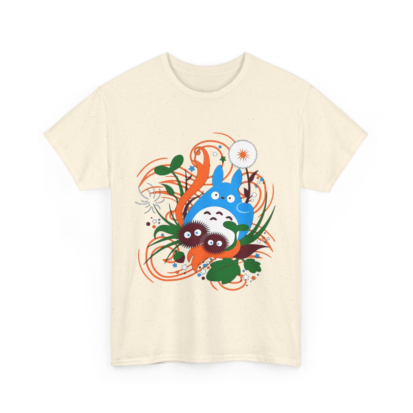 Totoro T-Shirt – 100% Cotton Studio Ghibli Tee for Anime Fans & Collectors