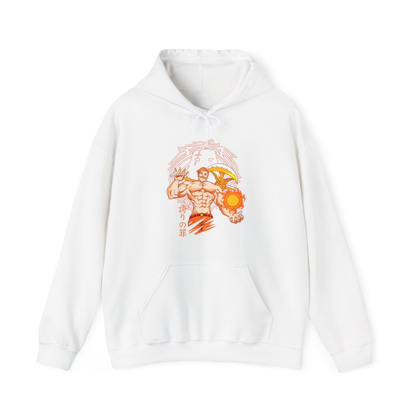 Escanor Seven Deadly Sins Hoodie – 100% Cotton Anime Hoodie for Lion’s Sin of Pride Fans