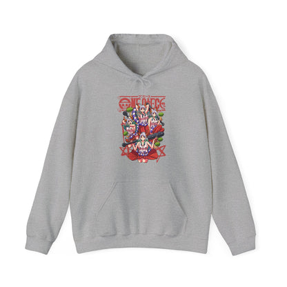 Yamato One Piece Hoodie – 100% Cotton Anime Hoodie for Wano Arc Fans