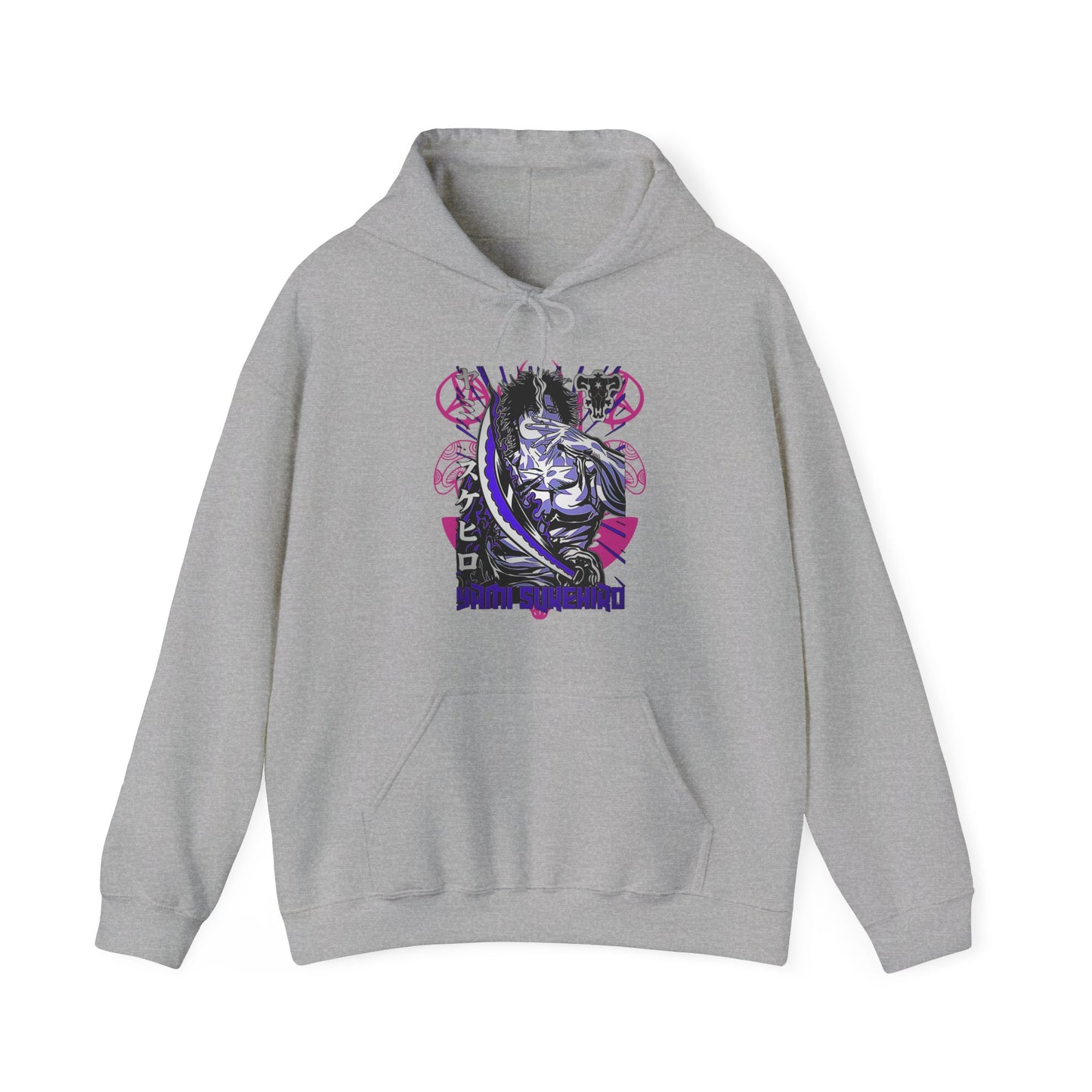 Yami Sukehiro Hoodie – 100% Cotton Black Clover Anime Hoodie for True Fans