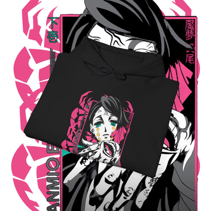 Enmu Demon Slayer Cotton Hoodie | Anime Villain Art Design