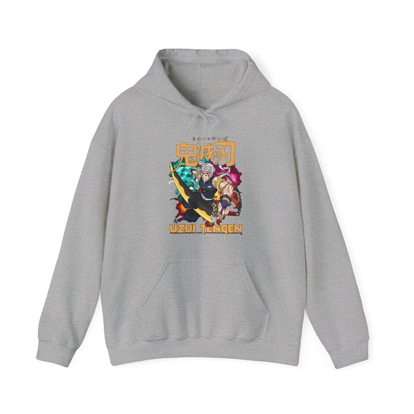 Uzui Tengen Demon Slayer Hoodie – 100% Cotton Anime Pullover for Kimetsu no Yaiba Fans