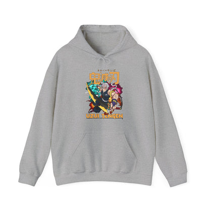 Uzui Tengen Demon Slayer Hoodie – 100% Cotton Anime Pullover for Kimetsu no Yaiba Fans