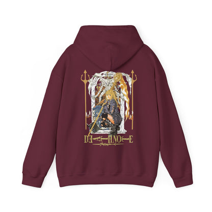 Misa Amane Death Note Back Print Hoodie – 100% Cotton Gothic Anime Streetwear