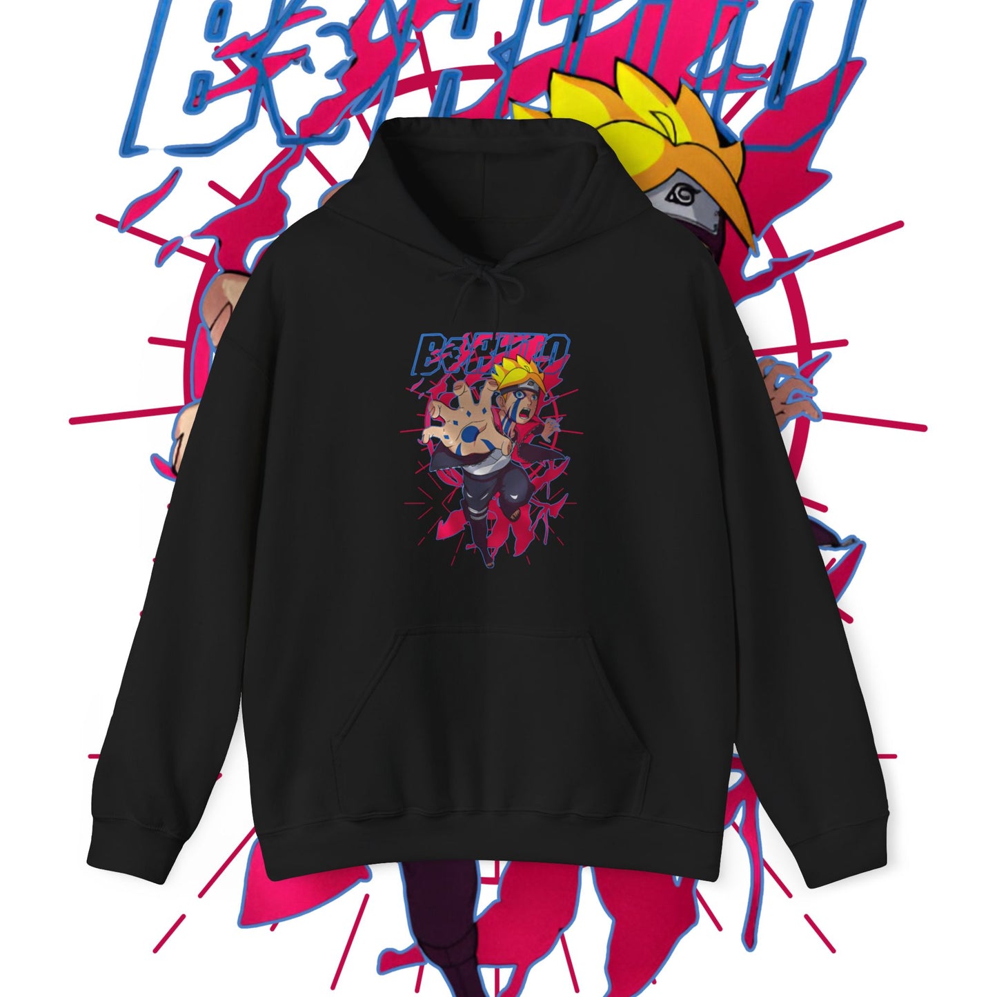 Boruto Hero Hoodie – Premium Cotton Anime Streetwear