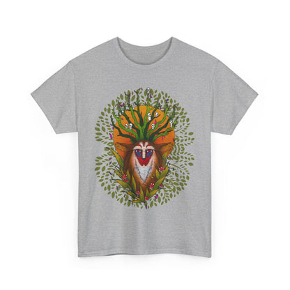 Forest Spirit Ghibli T-Shirt – 100% Cotton Princess Mononoke Anime Tee