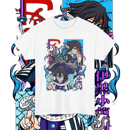 Iguro Obanai Serpent Hashira T-Shirt | Demon Slayer | 100% Cotton Anime Tee