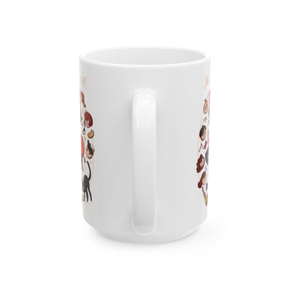 Kiki’s Delivery Service Stained Glass Mug – Ghibli Inspired Coffee Cup 11oz & 15oz – Magical Anime Gift