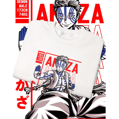 Akaza Moon Demon Slayer Cotton Sweatshirt