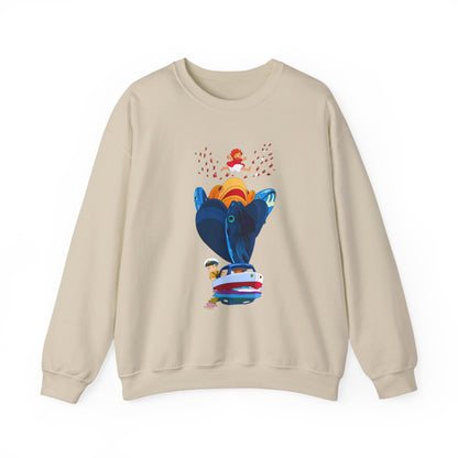 Ponyo and Sosuke Sea Dreams Sweatshirt – 100% Cotton Studio Ghibli Anime Pullover