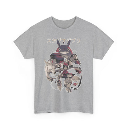 Totoro Ghibli Miyazaki T-Shirt – 100% Cotton Anime Tee for Fans
