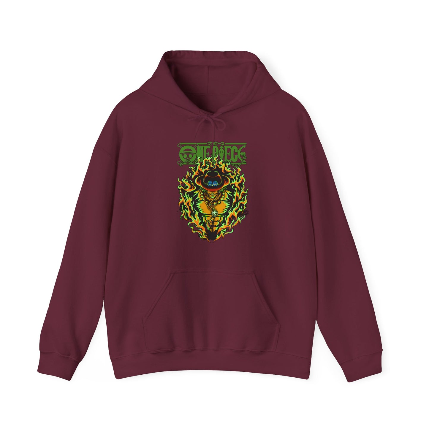 Portgas D. Ace One Piece Hoodie – 100% Cotton Anime Hoodie for Fire Fist Fans