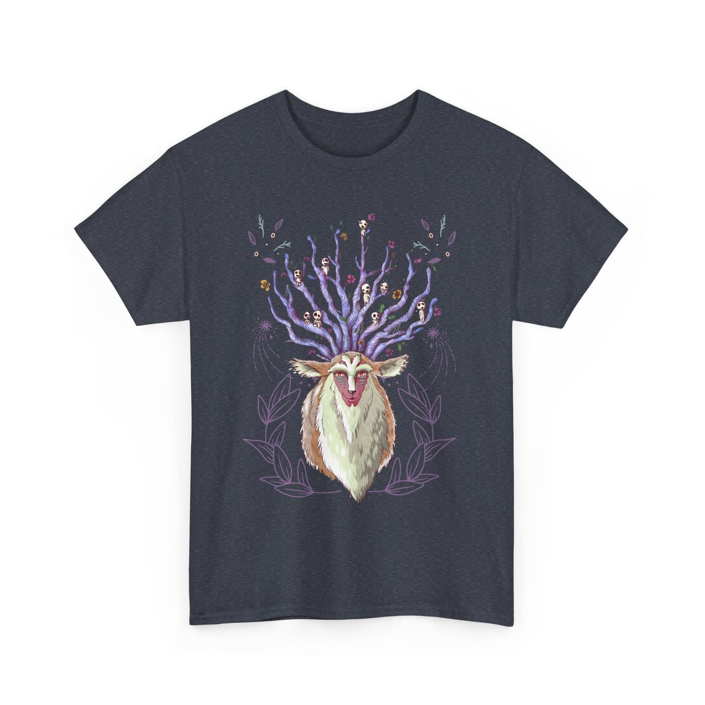 Forest Spirit T-Shirt – 100% Cotton Princess Mononoke Shirt | Studio Ghibli Forest God Tee