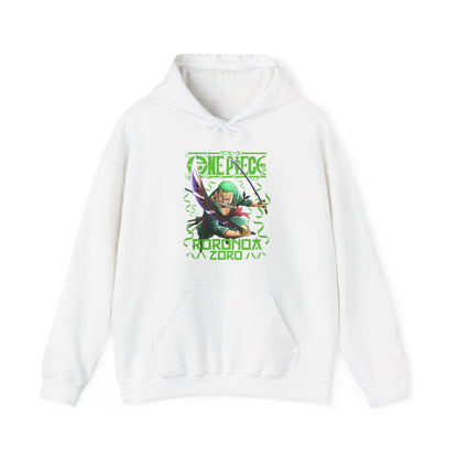 Roronoa Zoro Sword Hoodie – 100% Cotton One Piece Anime Hoodie for Fans