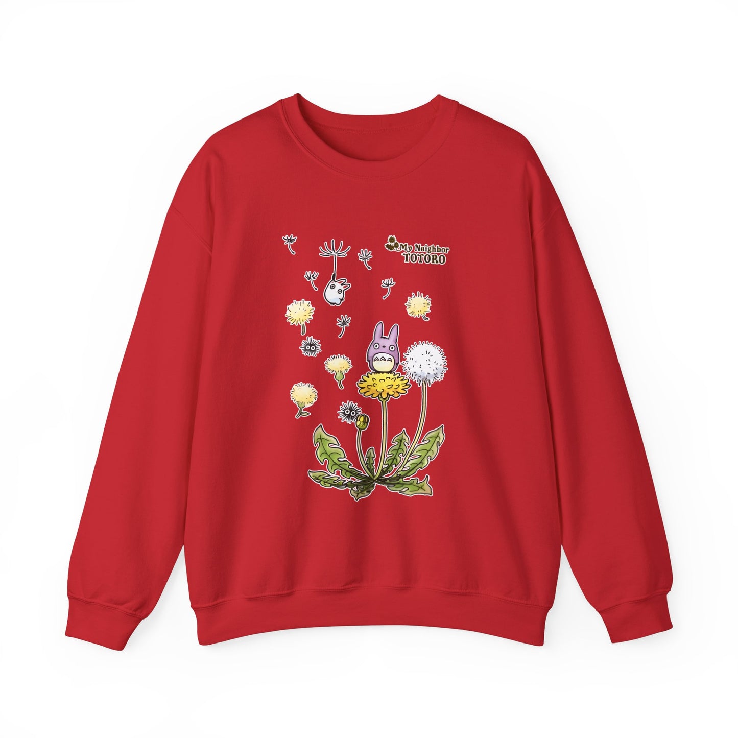 My Neighbor Totoro Woods Sweatshirt – Cozy 100% Cotton Studio Ghibli Forest Pullover