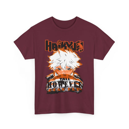 Haikyuu Anime T-Shirt – 100% Cotton Volleyball Team Shirt for Anime Fans