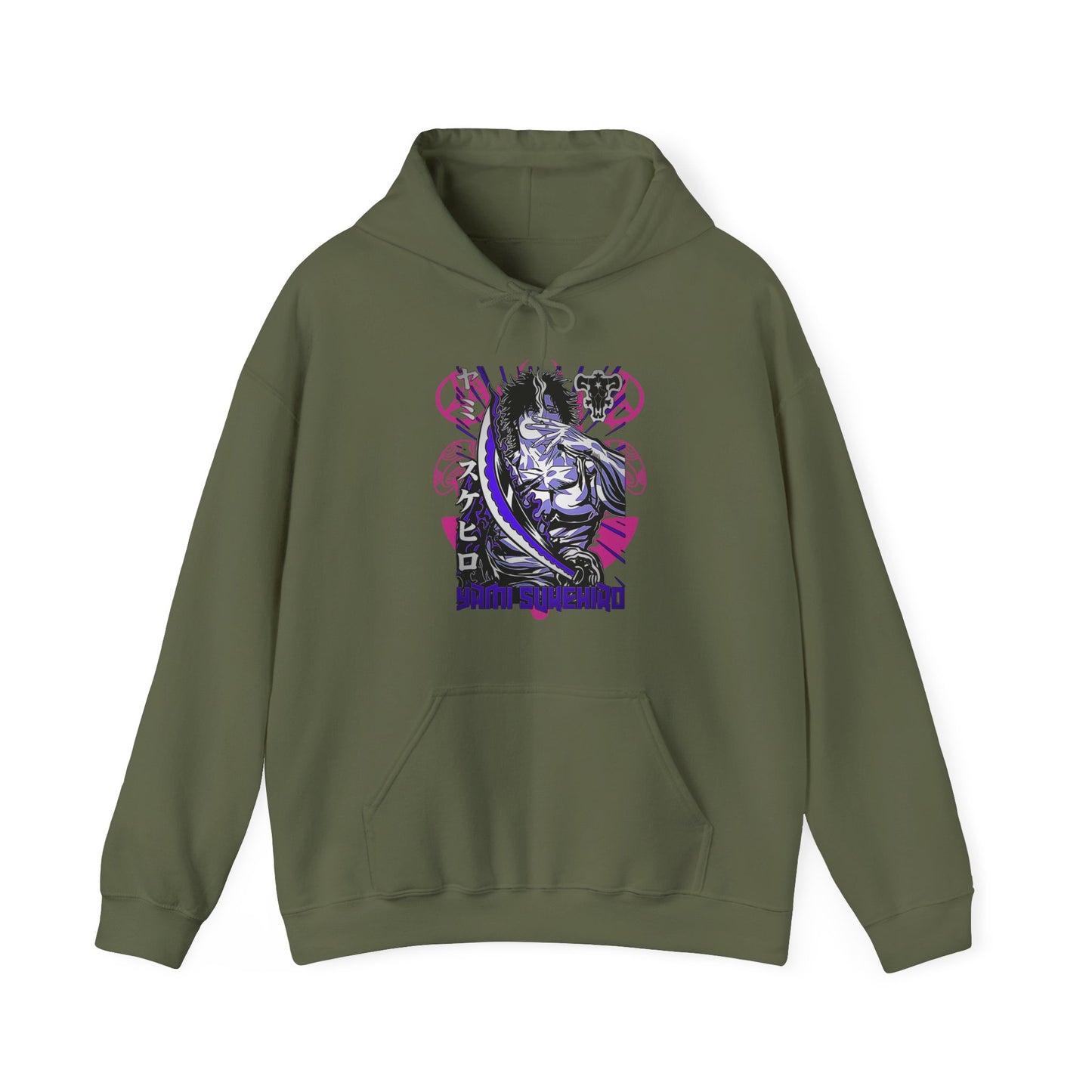 Yami Sukehiro Hoodie – 100% Cotton Black Clover Anime Hoodie for True Fans
