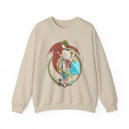 Haku Spirited Away Sweatshirt – 100% Cotton Studio Ghibli Pullover for Anime and Ghibli Fans