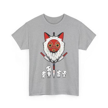 Kodama Princess Mononoke T-Shirt 100% Cotton | Studio Ghibli Anime Tee