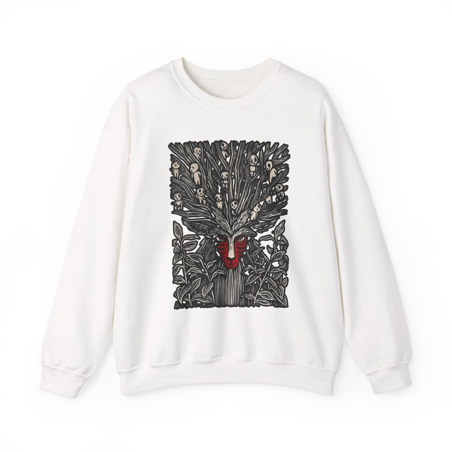 Forest Spirit Studio Ghibli Sweatshirt – 100% Cotton Cozy Anime Pullover for Ghibli Fans