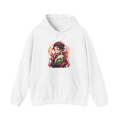 Tanjiro Kamado Demon Slayer Hoodie – 100% Cotton Anime Hoodie for Kimetsu no Yaiba Fans