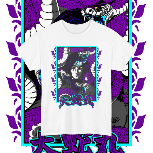 Orochimaru Naruto Graphic Tee 100% Cotton Anime Shirt