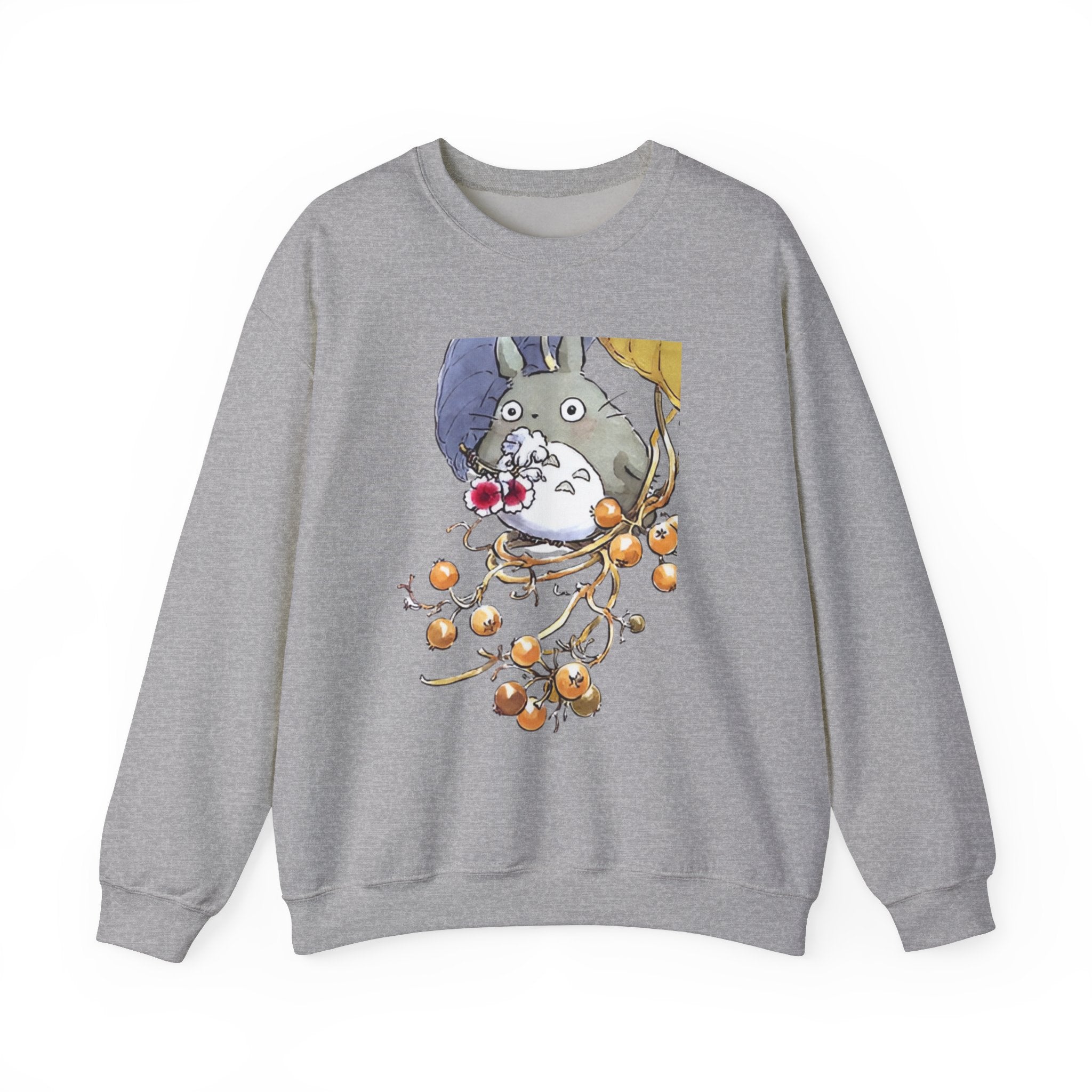 My Neighbor Totoro with Flowers Sweatshirt – 100% Cotton Studio
