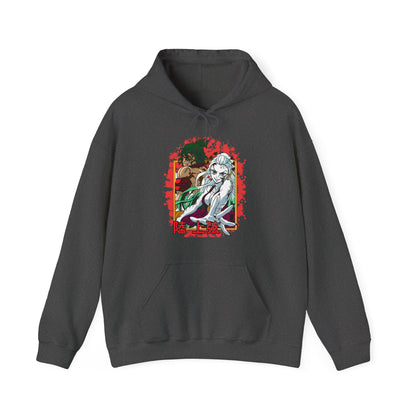 Daki Gyutaro Demon Slayer Hoodie – 100% Cotton Anime Hoodie for Upper Moon Fans