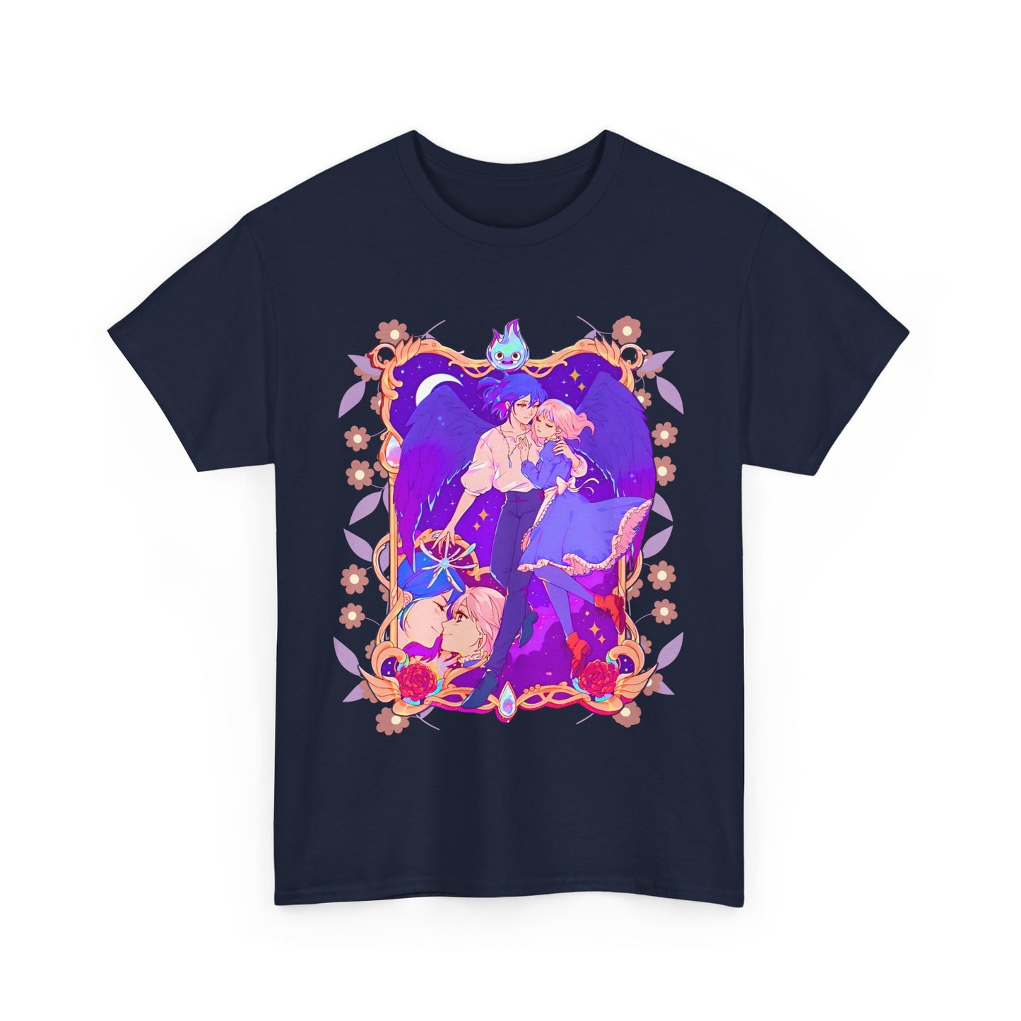 Howl’s Moving Castle Shirt – 100% Cotton Ghibli Anime T-Shirt
