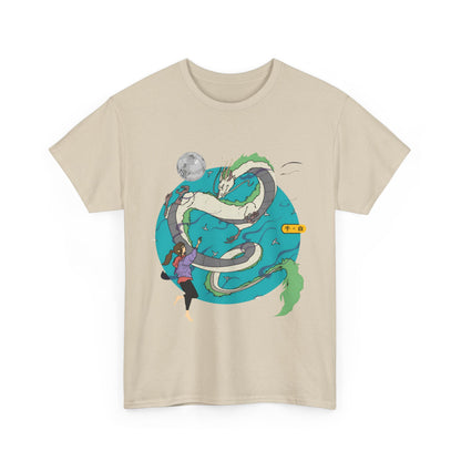 Spirited Away Art T-Shirt 100% Cotton | Studio Ghibli Anime Tee