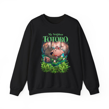 My Neighbor Totoro Dream Sweatshirt – 100% Cotton Cozy Anime Pullover for Studio Ghibli Fans