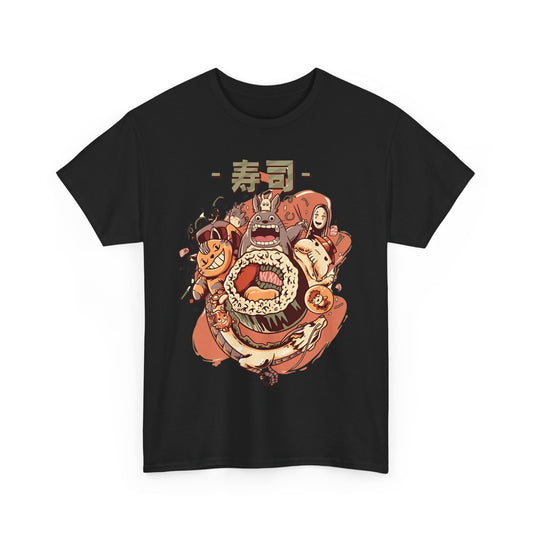 Ghibli Sketch T-Shirt – 100% Cotton Studio Ghibli Anime Tee