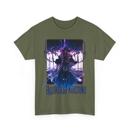 Byakuya Kuchiki Bleach T-Shirt – 100% Cotton Anime Tee for Soul Reaper Fans