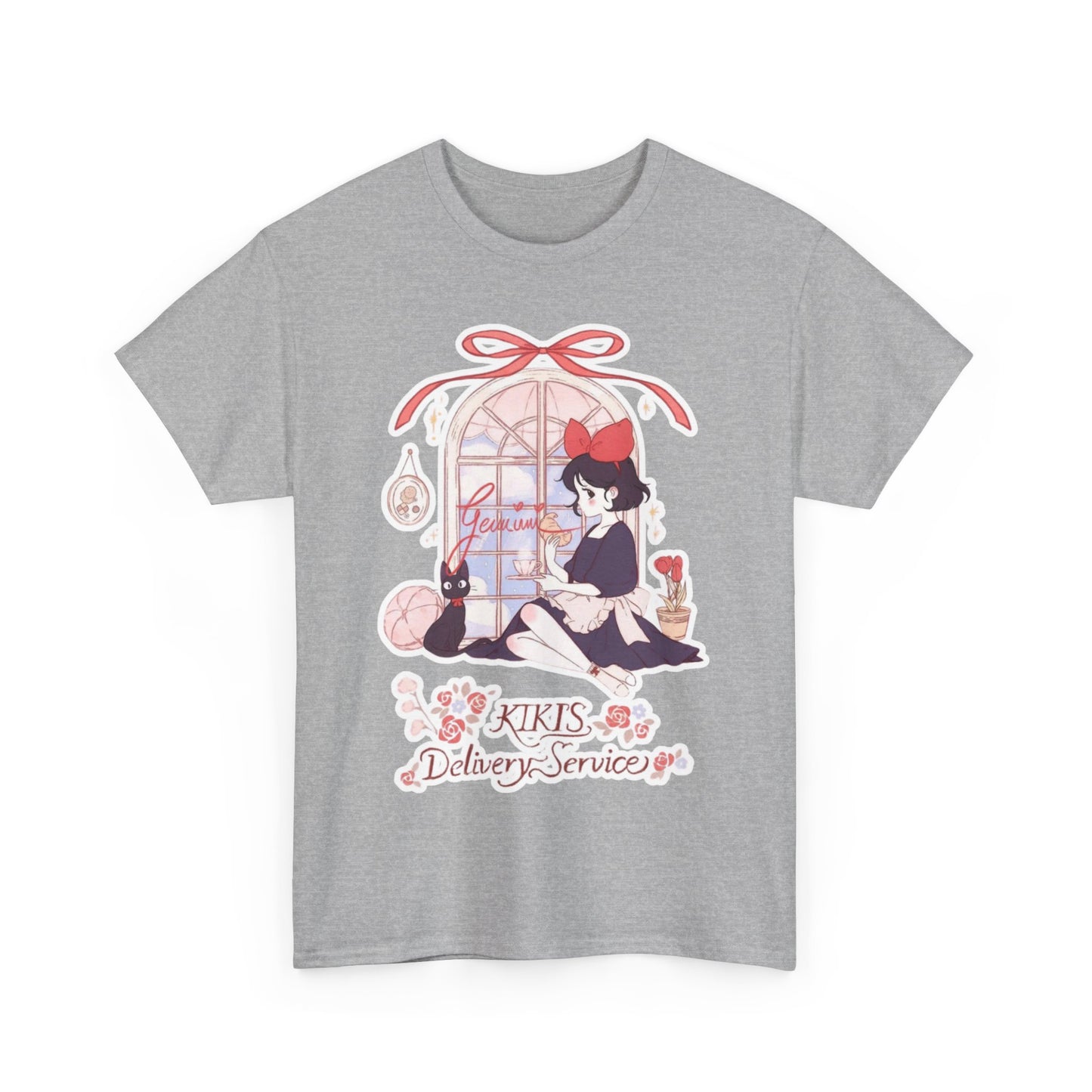Kiki’s Delivery Service T-Shirt – 100% Cotton Ghibli Anime Tee