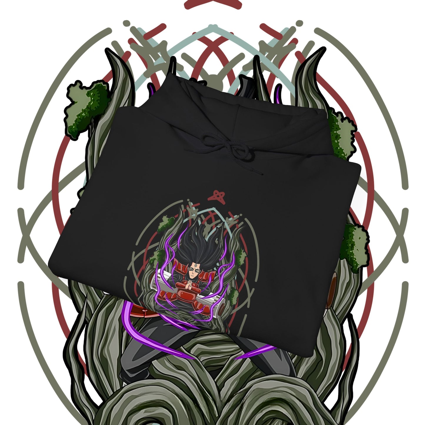 Hashirama Senju Naruto Hoodie | 100% Cotton Anime Streetwear