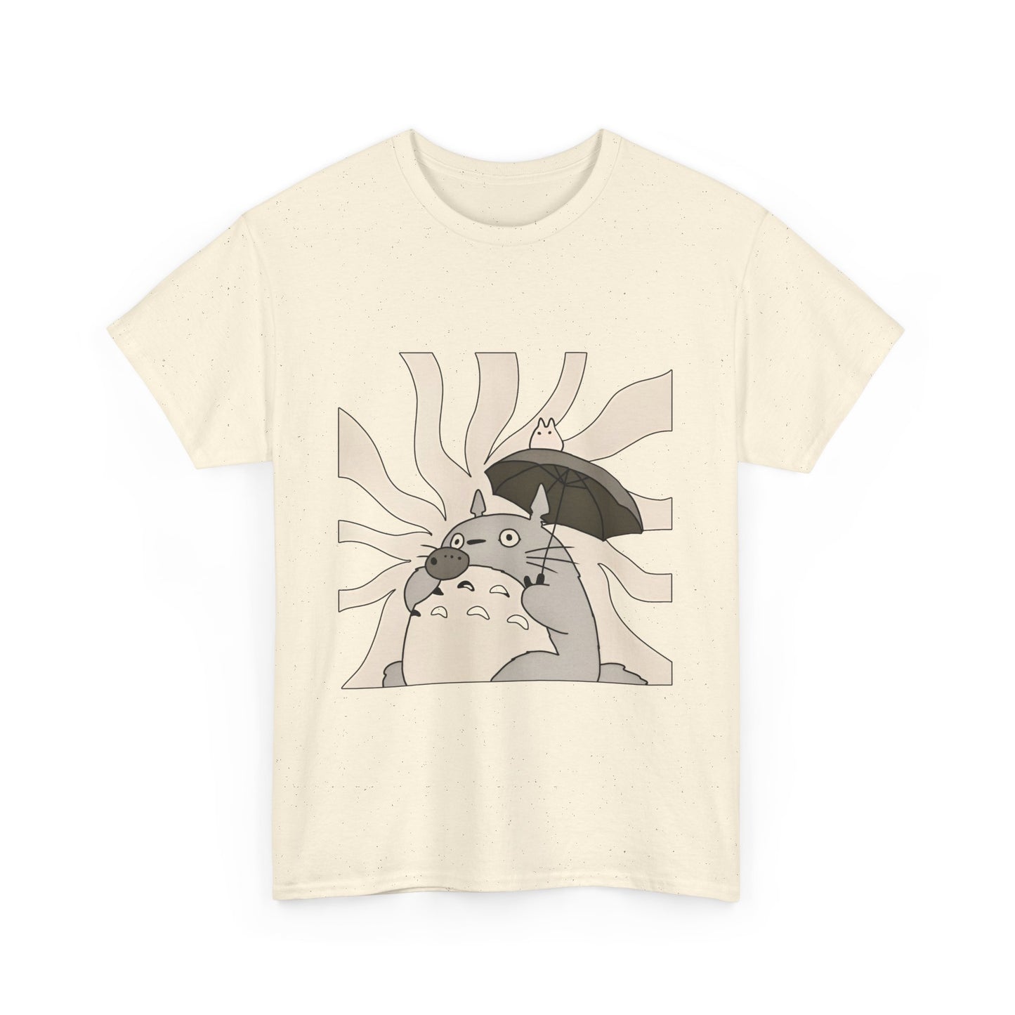 Totoro Eating Shirt – 100% Cotton Ghibli T-Shirt for Anime Fans