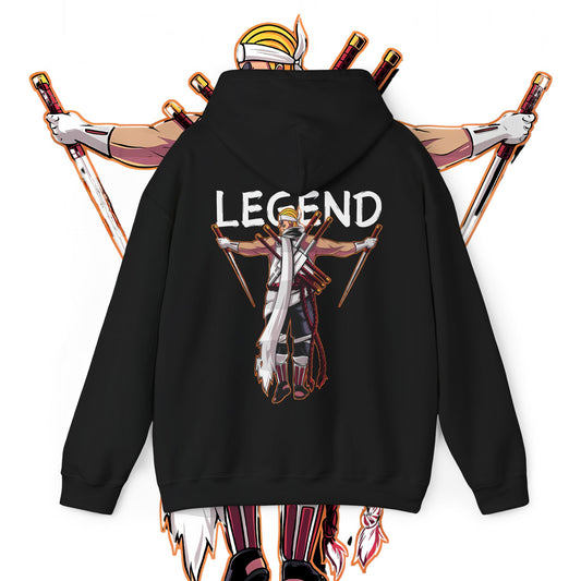 Killer Bee Naruto Back Print Hoodie – Premium Cotton Anime Streetwear