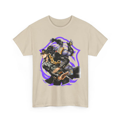 Jotaro Kujo T-Shirt – 100% Cotton JoJo's Bizarre Adventure Anime Tee for Fans