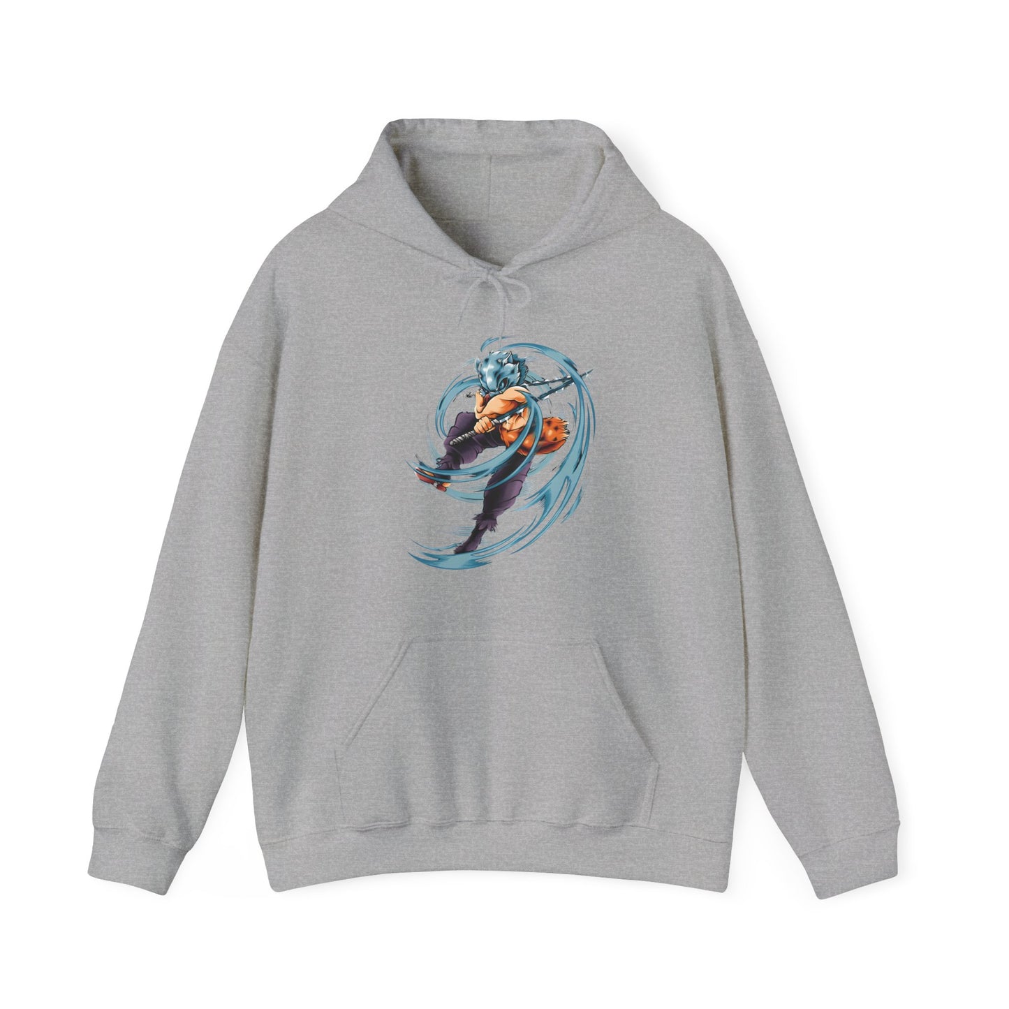 Inosuke Hashibira Demon Slayer Hoodie – 100% Cotton Anime Hoodie for True Fans