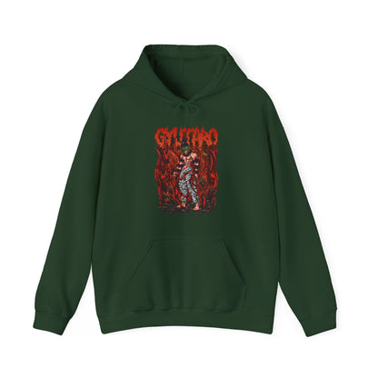 Gyutaro Demon Slayer Hoodie – 100% Cotton Anime Hoodie for Upper Moon Six Fans