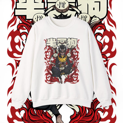 Hantengu Moon Demon Slayer Cotton Sweatshirt