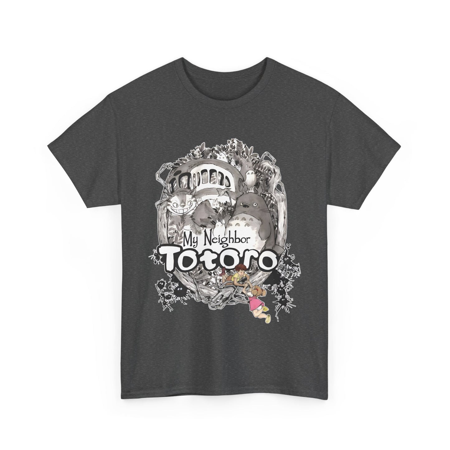 Totoro Anime Art T-Shirt | 100% Cotton Studio Ghibli Graphic Tee