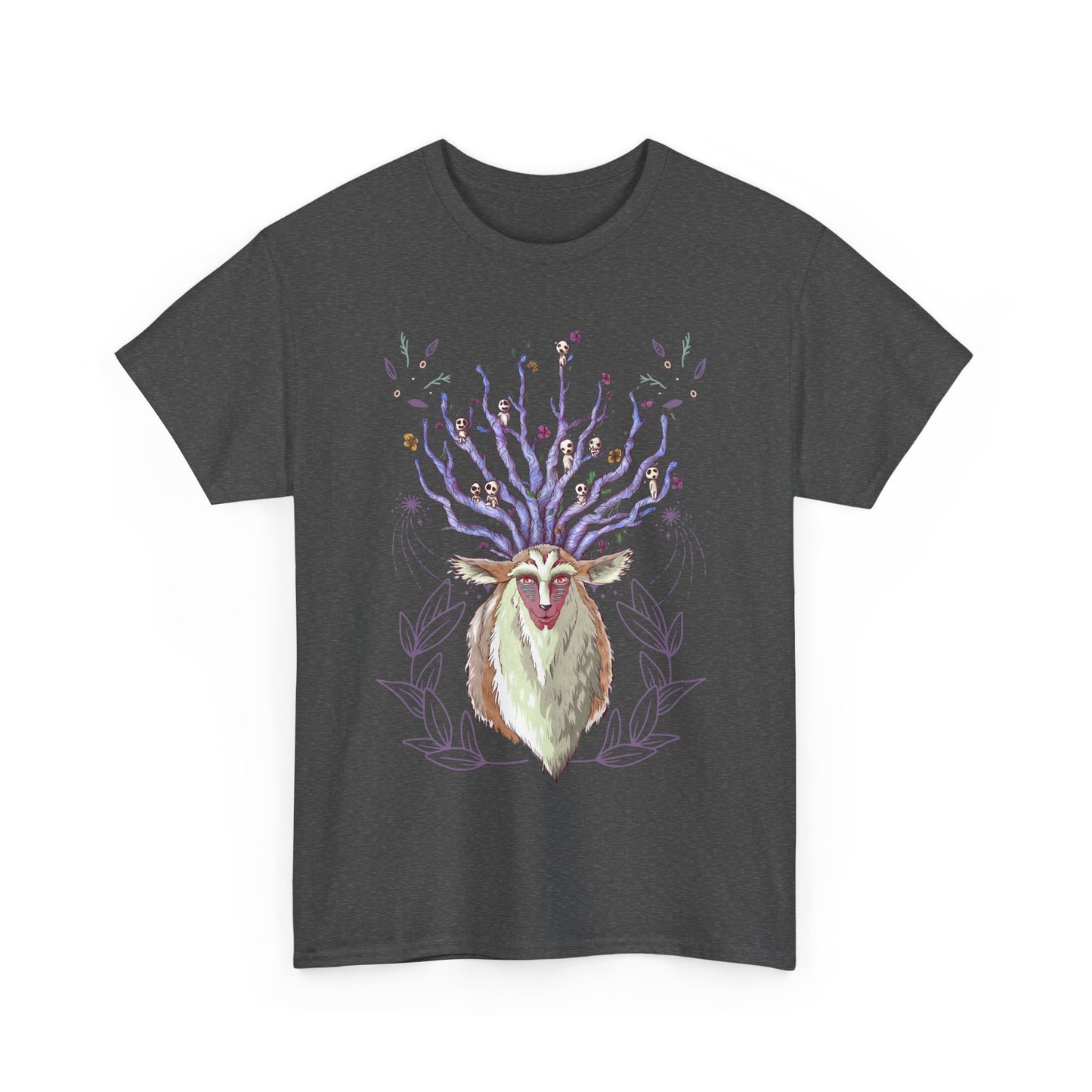 Forest Spirit T-Shirt – 100% Cotton Princess Mononoke Shirt | Studio Ghibli Forest God Tee