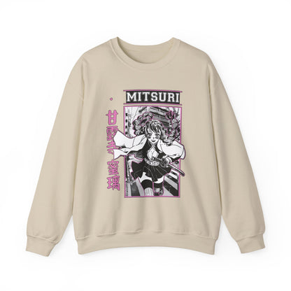 Mitsuri Kanroji Demon Slayer Sweatshirt – 100% Cotton Anime Love Hashira Pullover