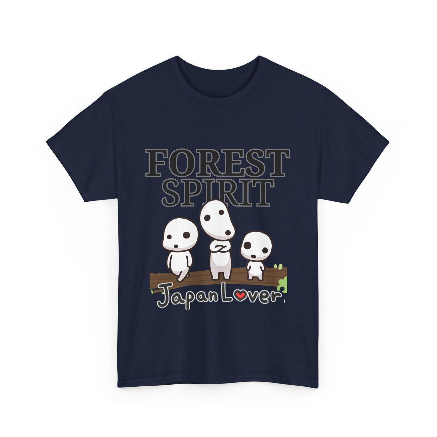 Kodamas Princess Mononoke T-Shirt 100% Cotton Studio Ghibli Tee